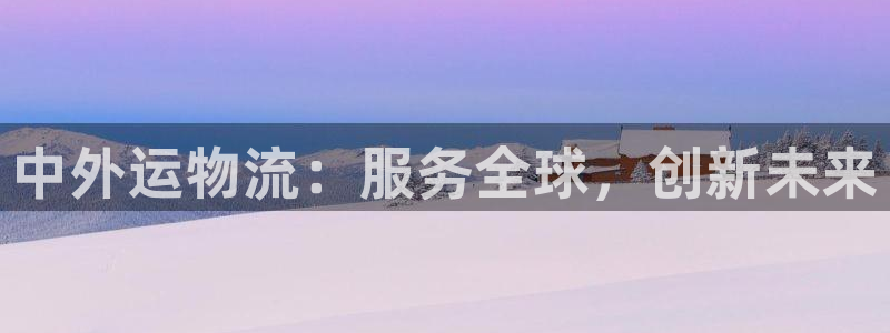 旺财28怎么下载教程：中外运物流：服务全球，创新未来